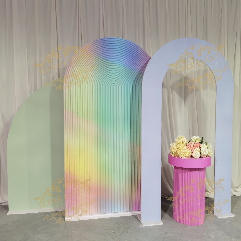 Pvc Arch Event Decor Backdrop - Multicolor