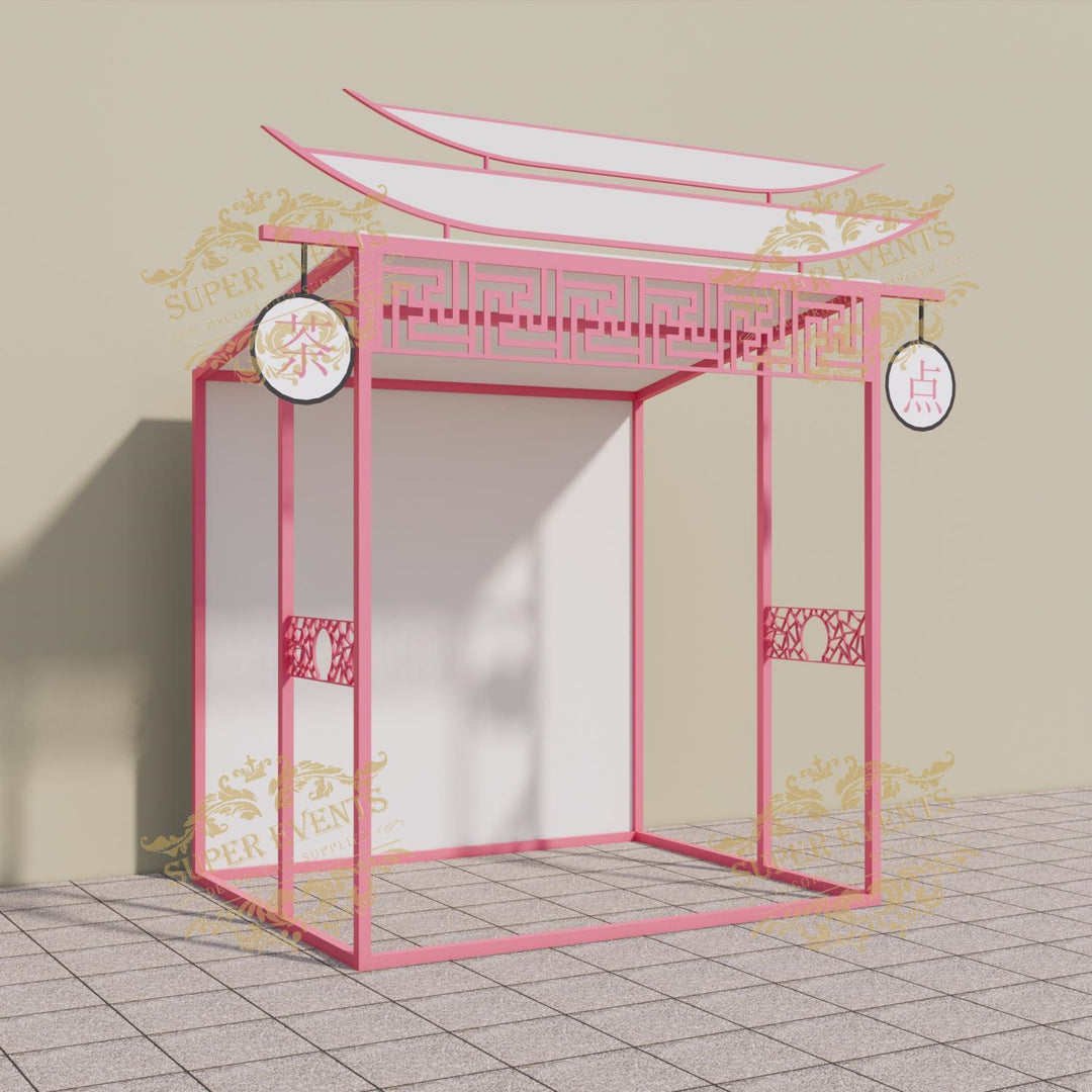 Mobile Trade Show Promotion Kiosk Booth Tent with Wheels - Custom Color