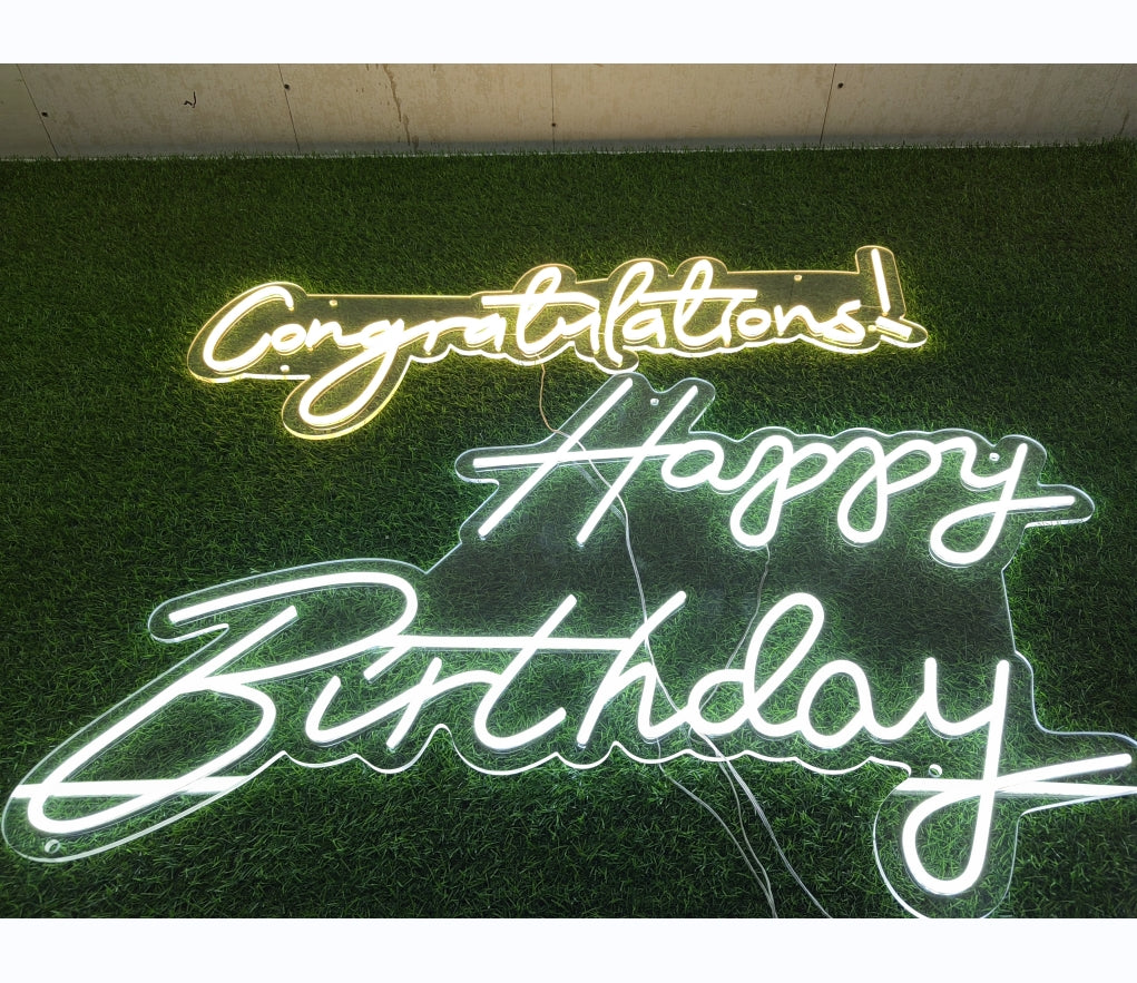 Custom Neon Sign - Choose your Size and Color!