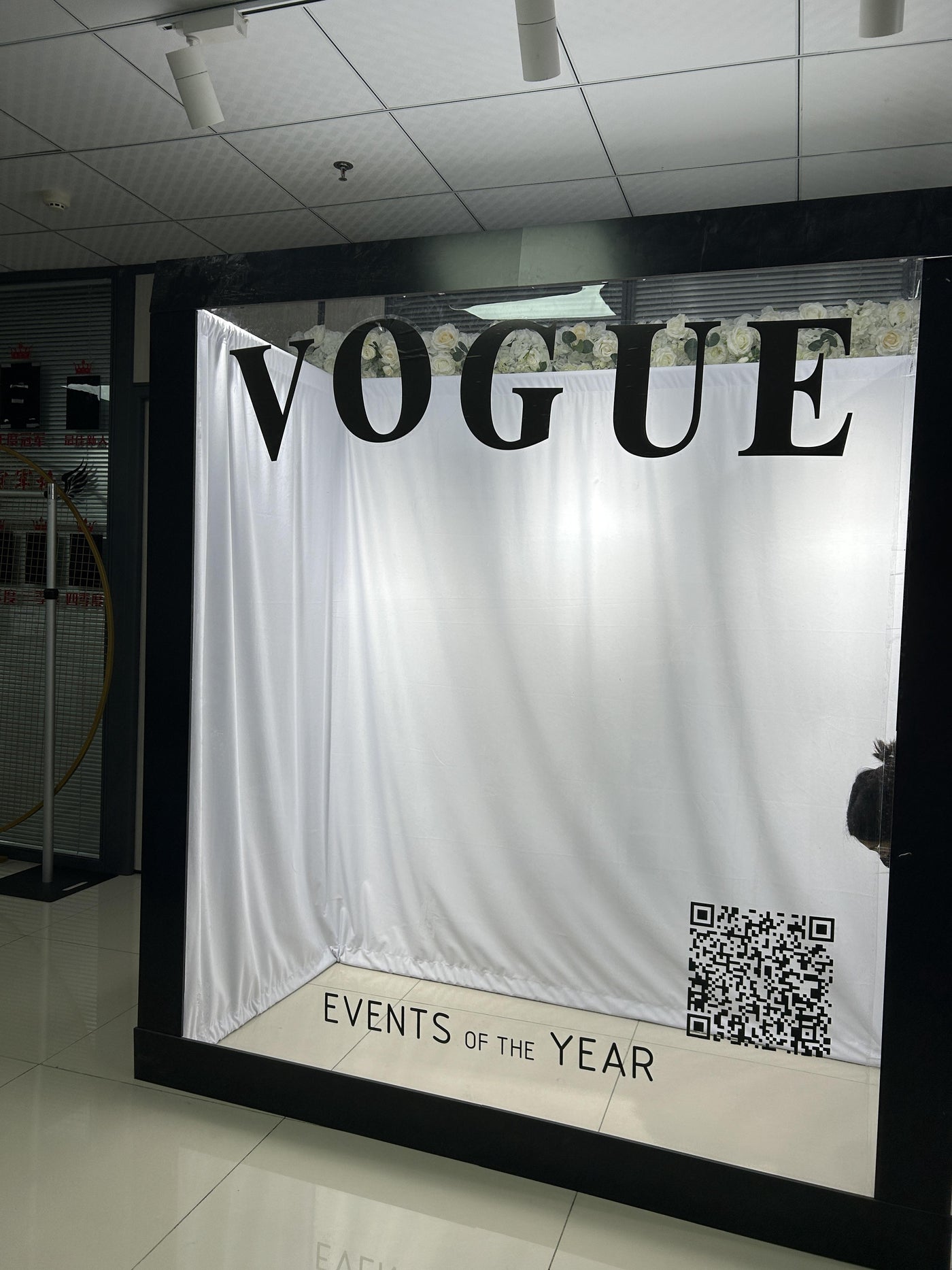Weddings Photography Background Aluminum+PVC Magazine Photo Booth Box Backdrop Event Vogue Booth