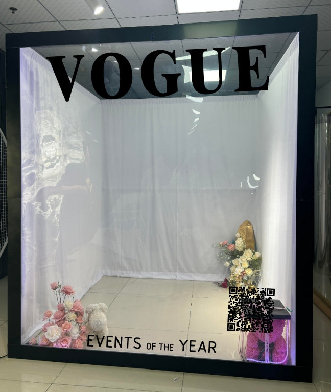 Weddings Photography Background Aluminum+PVC Magazine Photo Booth Box ...