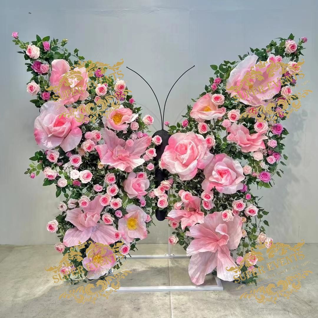Giant Handmade Butterfly Flower Decoration For Wedding Event