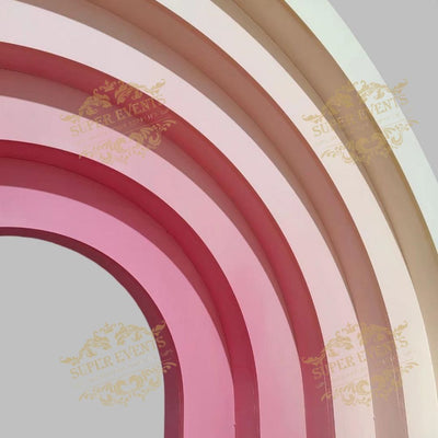 Arched Backdrop Set / Custom 3D PVC Arch Backdrop - Multicolor