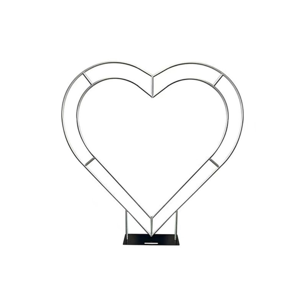 Heart Shaped Wedding Arch Flower Backdrop Arch Flower Runners Floral Arrangement