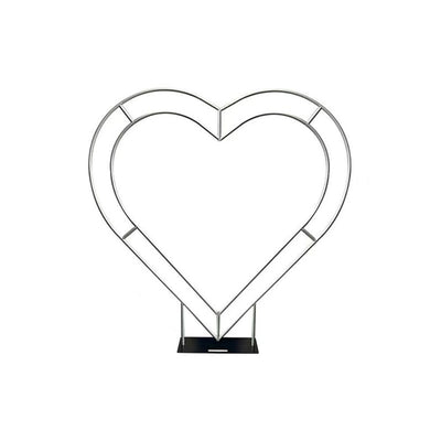 Heart Shaped Wedding Arch Flower Backdrop Arch Flower Runners Floral Arrangement