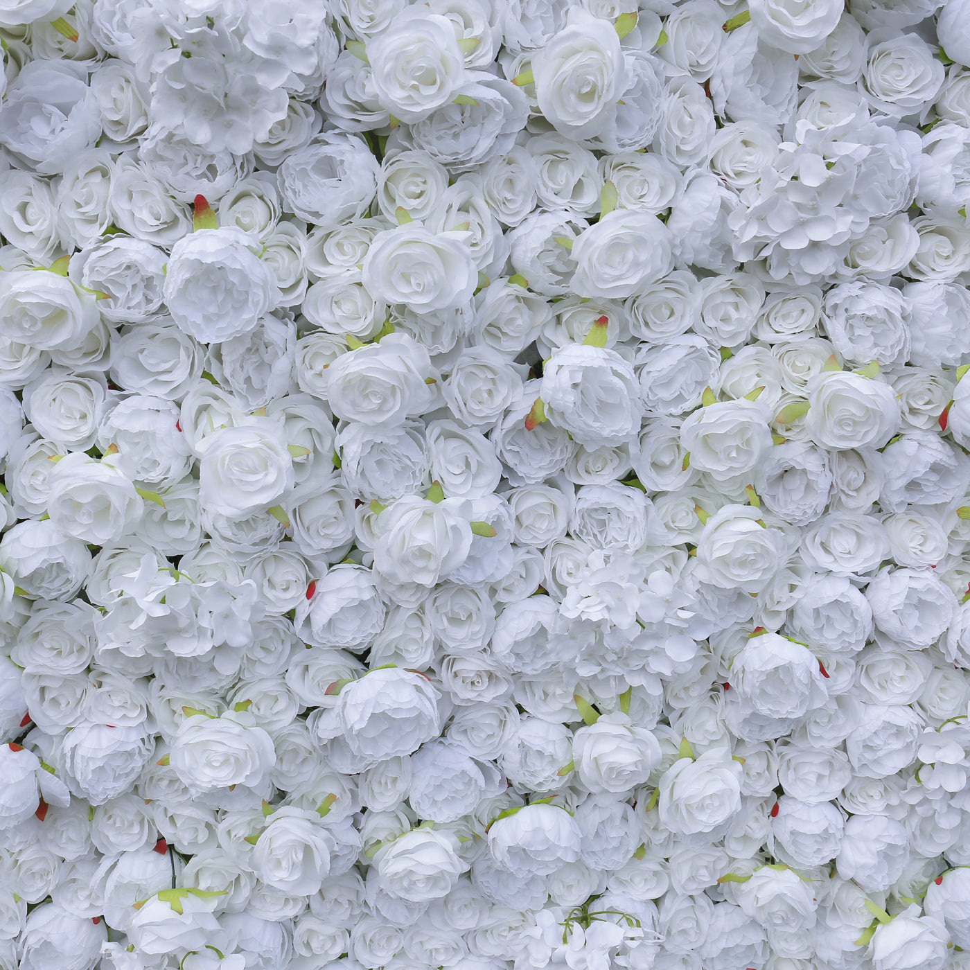 BD-032 2D Fabric Artificial Flower Backdrop Rolling Up Curtain Flower Wall - 8ft*8ft