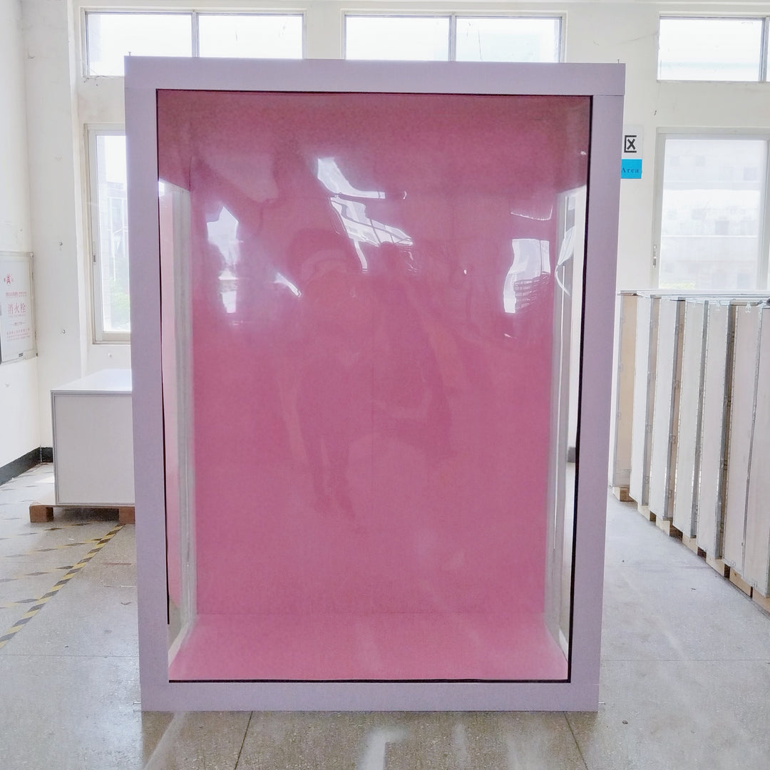 Weddings Photography Background PVC Magazine Photo Booth Box with Doors