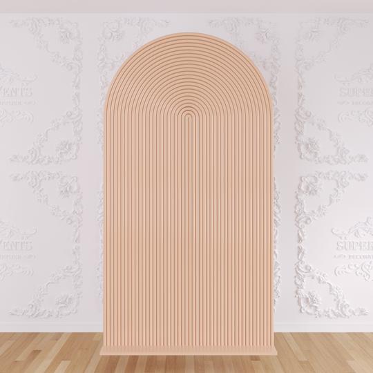 Arched Backdrop Set / Custom 3D PVC Arch Backdrop - Multicolor