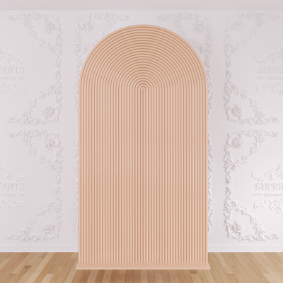 Arched Backdrop Set / Custom 3D PVC Arch Backdrop - Multicolor