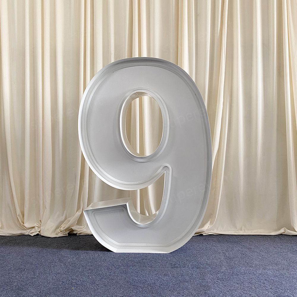 Metal Vintage RGB 4ft Marquee Letter Numbers Freestanding Custom 26 Letters