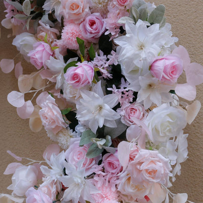 Heart Shaped Wedding Arch Flower Backdrop Arch Flower Runners Floral Arrangement