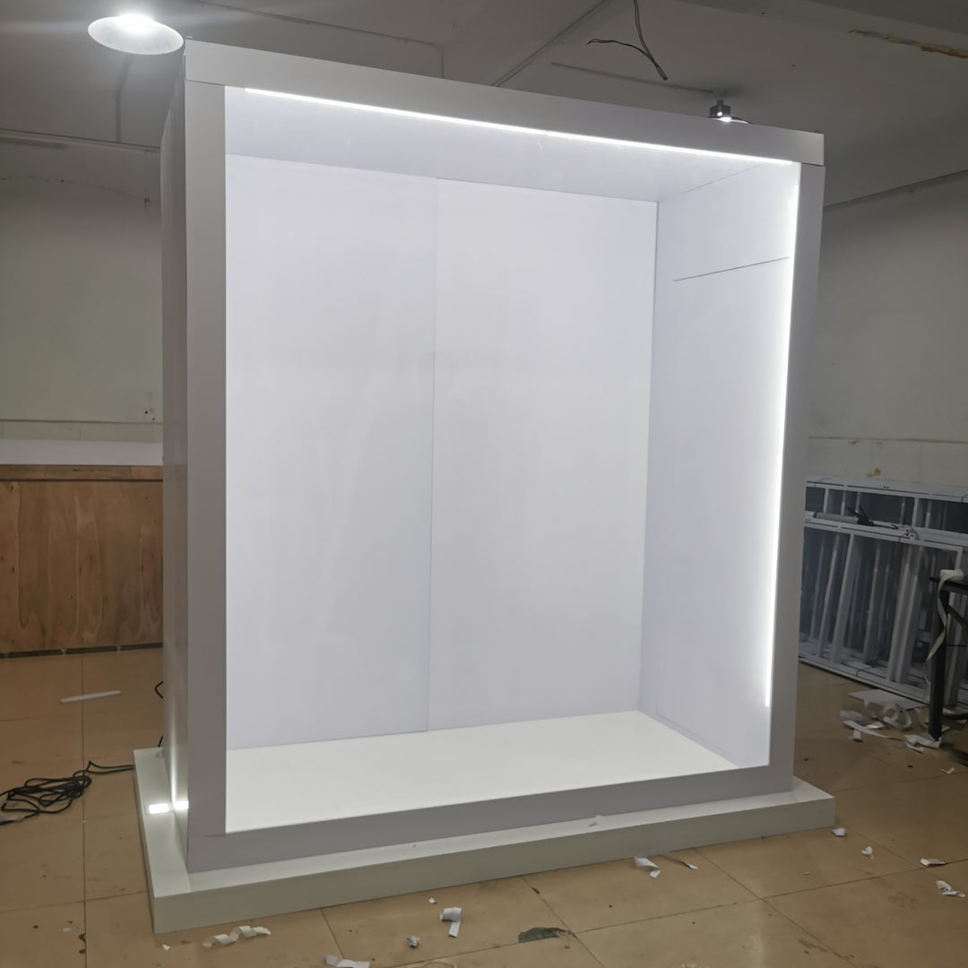 Premium Vogue Style Magazine Photo Booth Box - Professional PVC Photo Backdrop for Weddings &amp; Gala Events