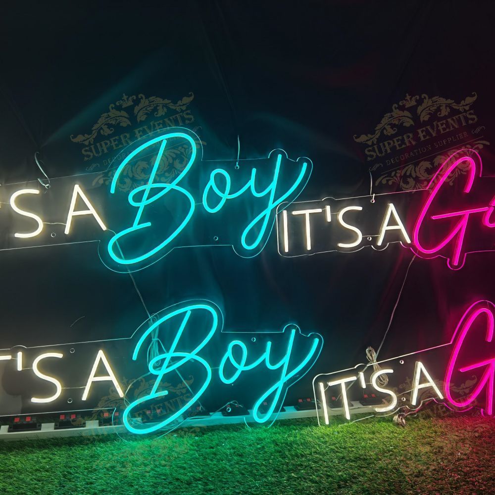 Custom Led Neon Sign Light - Choose your Size and Color!