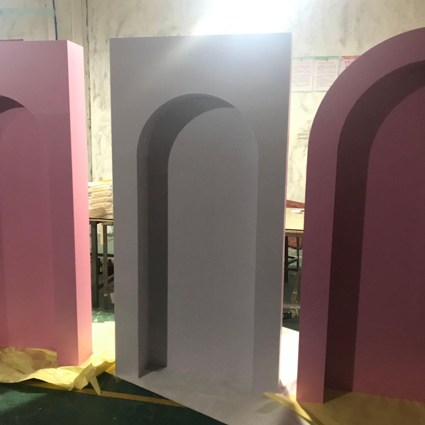 Pvc Arch Event Decor Backdrop - White