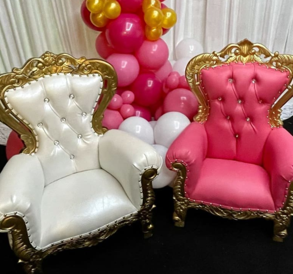 Royal Chairs Luxury Wedding King Throne Chairs for Events