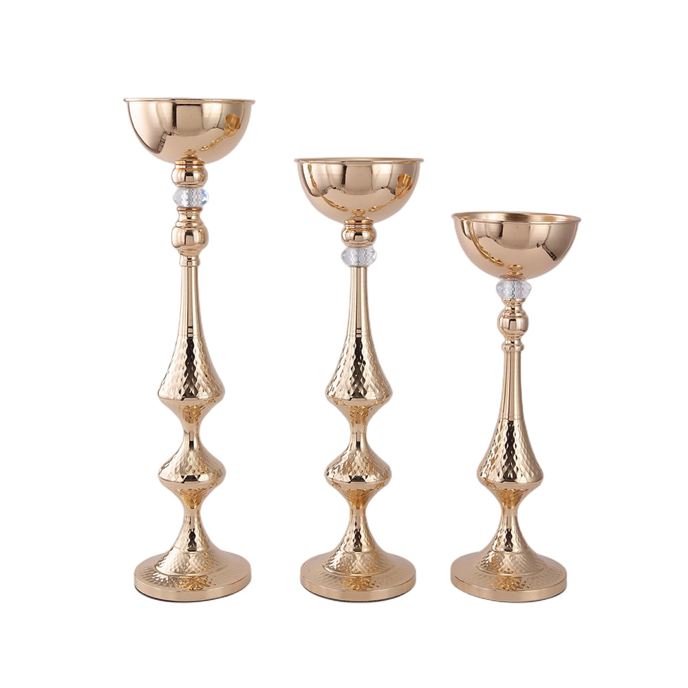 Mermaid Shaped Vase Wedding Table Centerpieces - Gold/Silver