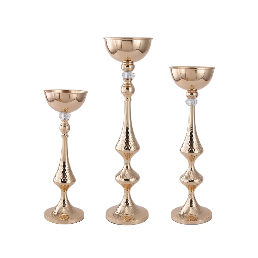 Mermaid Shaped Vase Wedding Table Centerpieces - Gold/Silver