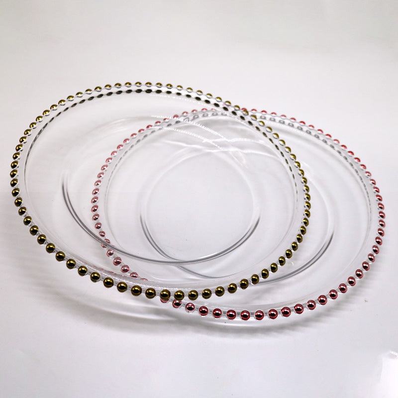 Nordic Fashion Round Western Plate for Dinner