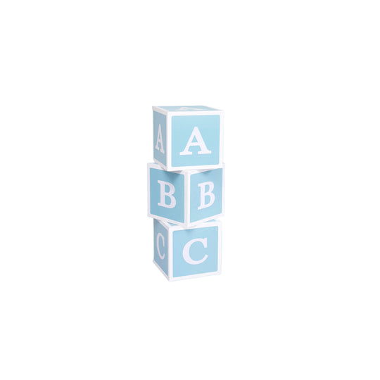 Letter Boxes A-Z for Boys Girls Baby Shower Decoration by Super-Event