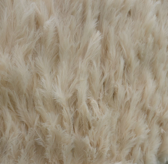 HE-BD074 3D Pampas Backdrop Rolling Up Curtain Flower Wall - 8ft*8ft