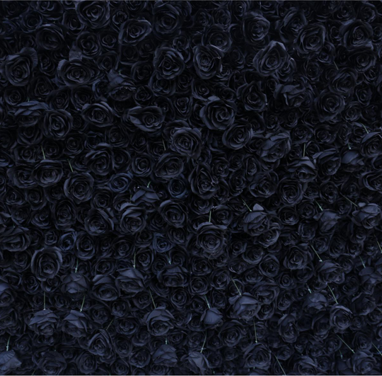 BD-073 3D Fabric Artificial Flower Backdrop Rolling Up Curtain Flower Wall - 8ft*8ft