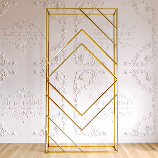 Custom Rectangular Frame Backdrop for Party Decoration by Super-Event