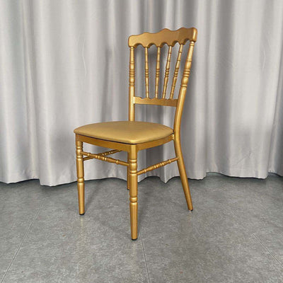 Modern Event Elegant Resin Chiavari Chair - Gold