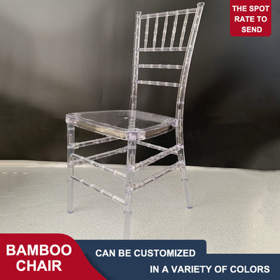 Modern Event Elegant Resin Chiavari Chair - Transparent