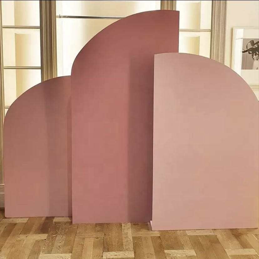Arched Backdrop Set / Custom 3D PVC Arch Backdrop - Multicolor