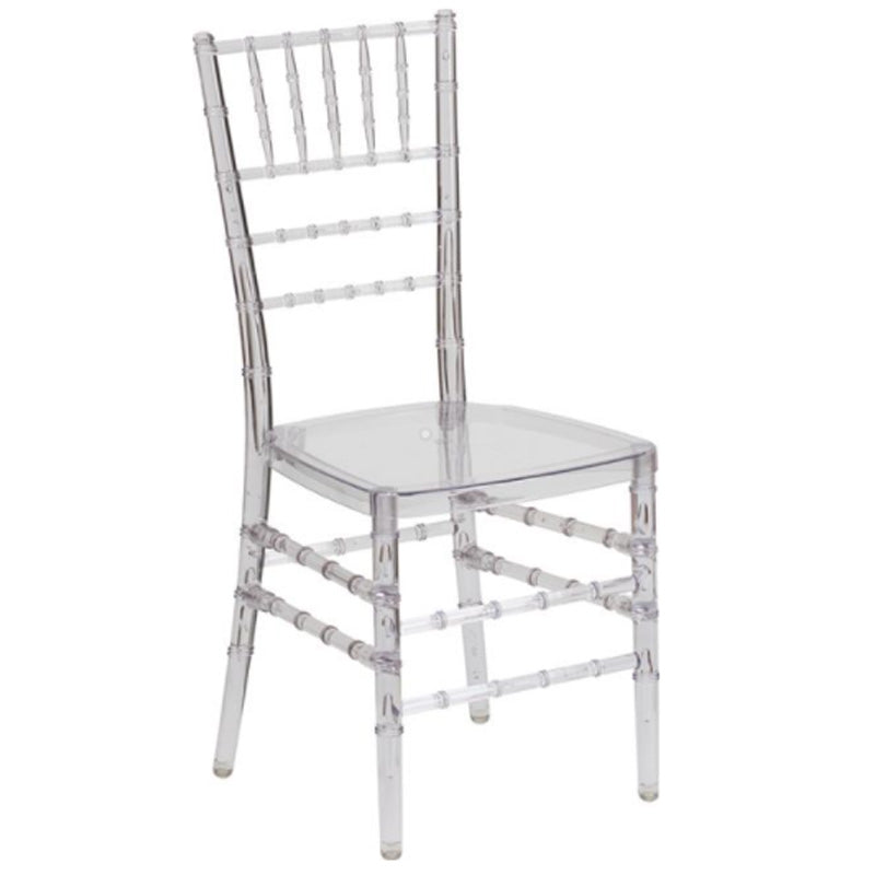 Modern Event Elegant Resin Chiavari Chair - Transparent