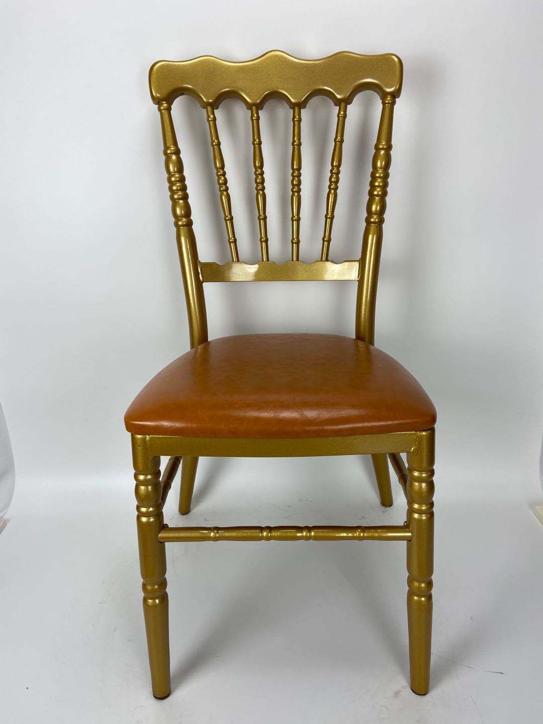 Modern Event Elegant Resin Chiavari Chair - Gold