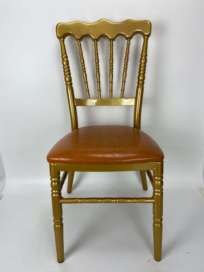 Modern Event Elegant Resin Chiavari Chair - Gold