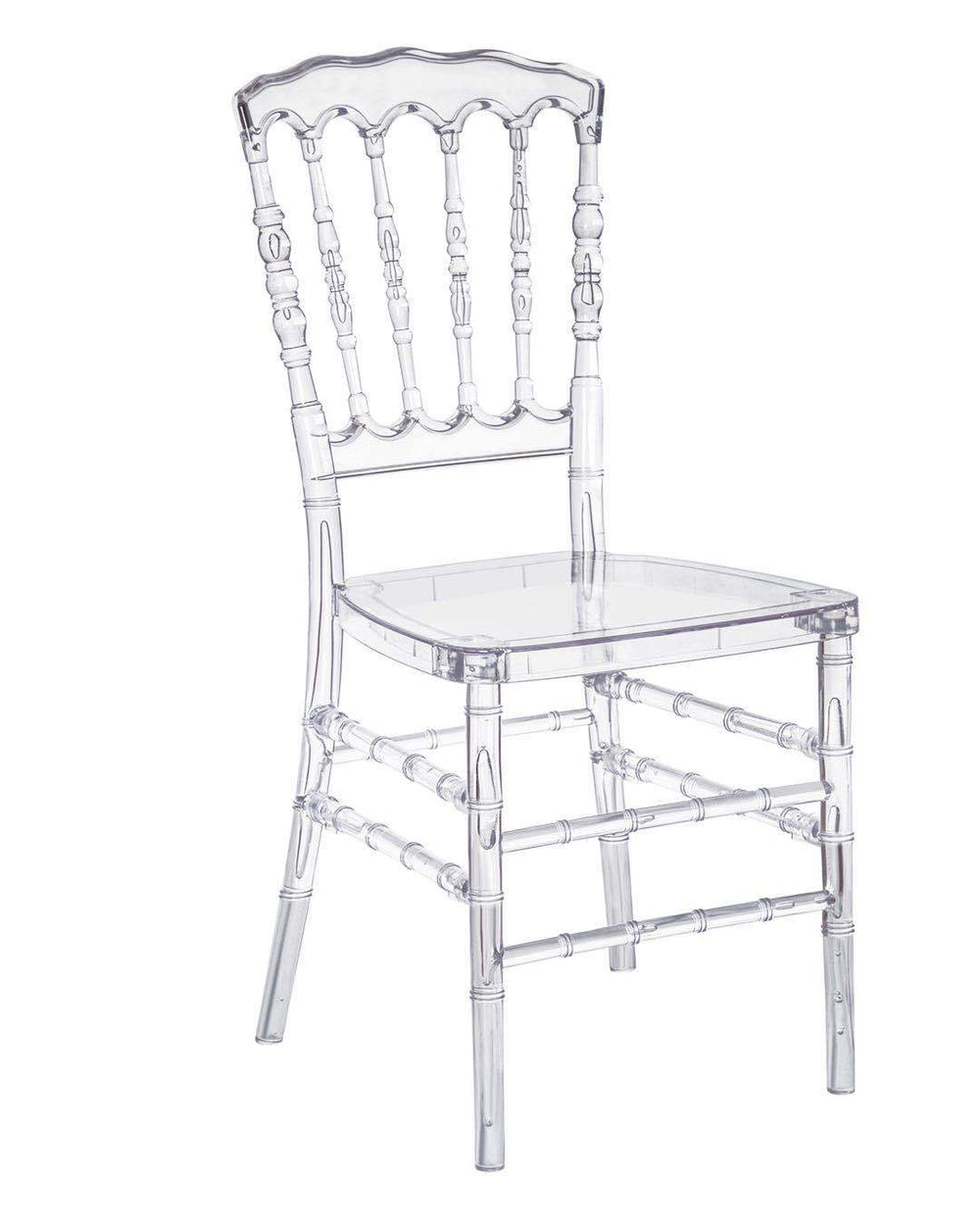 Modern Event Elegant Resin Chiavari Chair - Transparent
