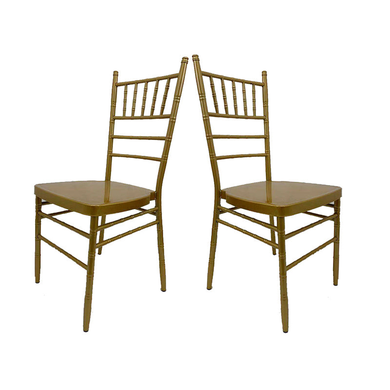 Modern Event Elegant Resin Chiavari Chair - Gold