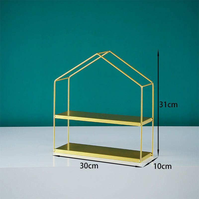 Metal Dessert Cake Display Stand Set - Gold
