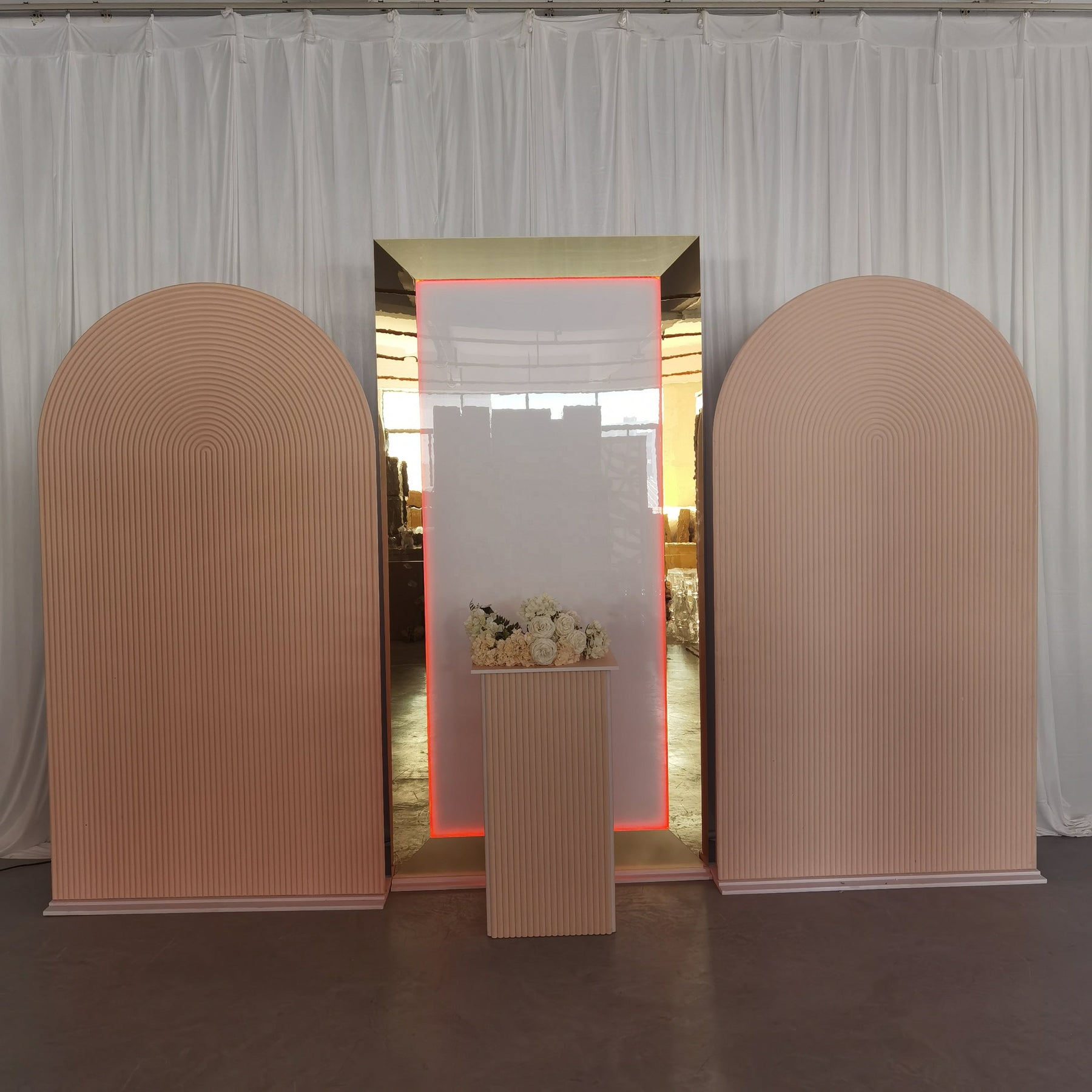 Arched Backdrop Set / Custom 3D PVC Arch Backdrop - Multicolor ...
