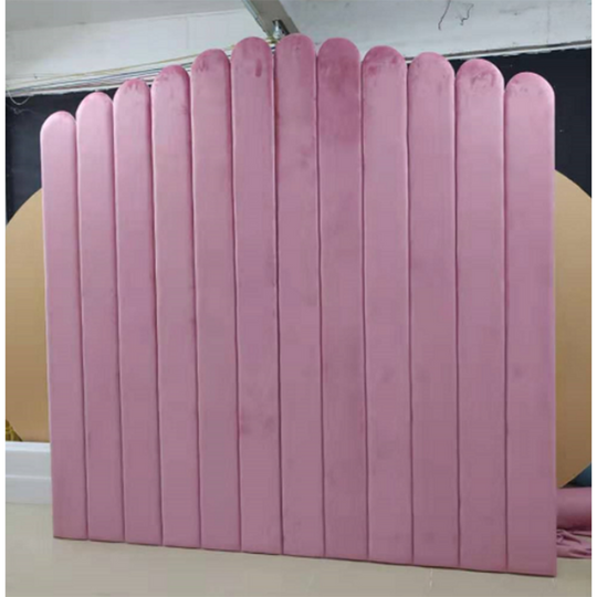 Velvet Square Event Decor Backdrop 65" - Pink