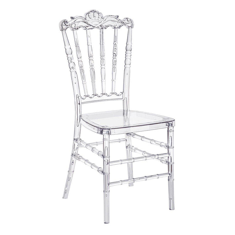 Modern Event Elegant Resin Chiavari Chair - Transparent