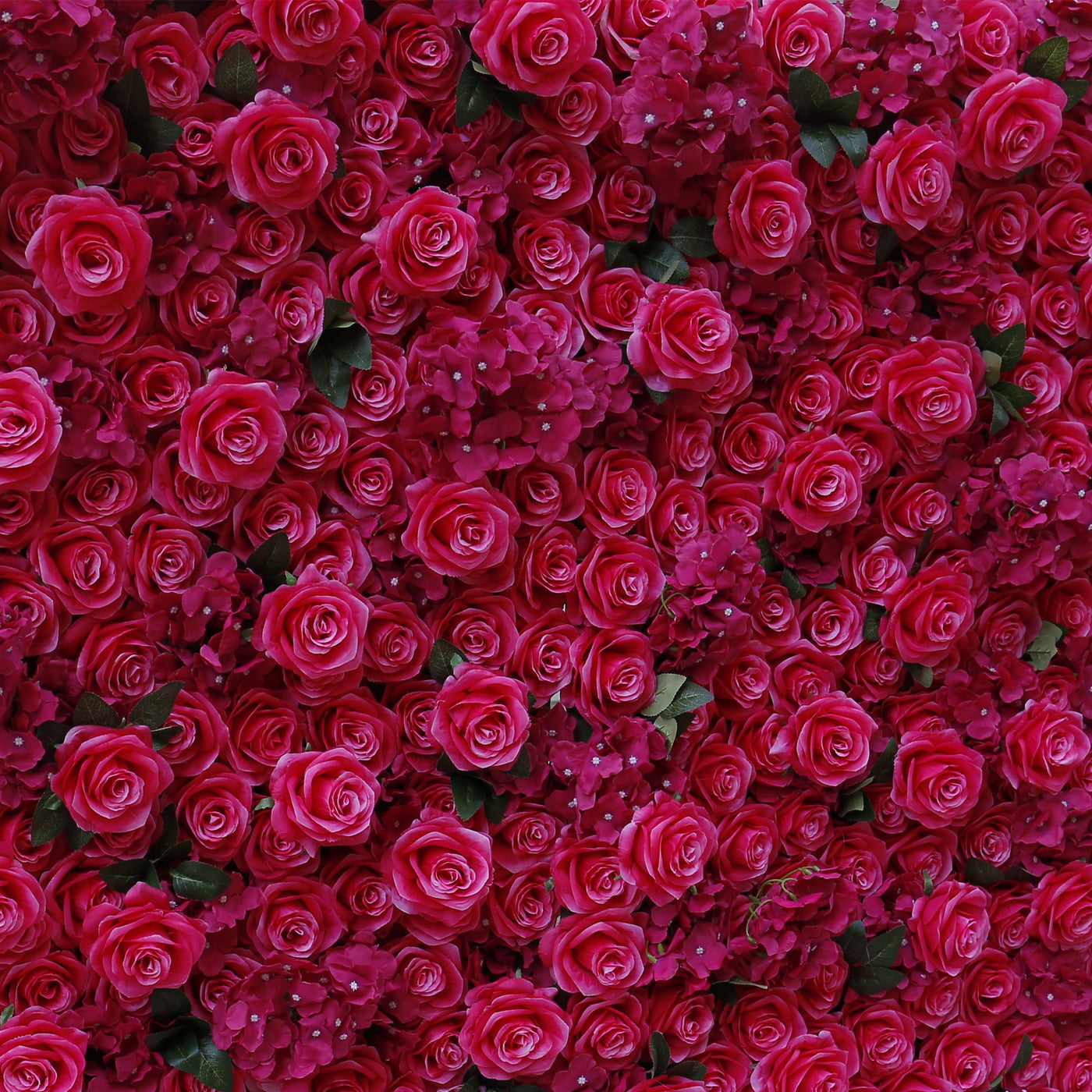 BDJ-002 3D Fabric Artificial Flower Backdrop Rolling Up Curtain Flower Wall - 8ft*8ft