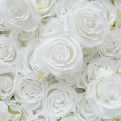 BD-053 3D Fabric Artificial Flower Backdrop Rolling Up Curtain Flower Wall - 8ft*8ft