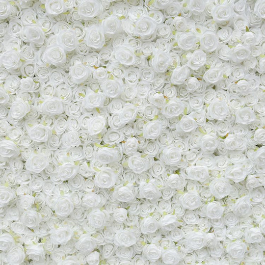 BD-053 3D Fabric Artificial Flower Backdrop Rolling Up Curtain Flower Wall - 8ft*8ft