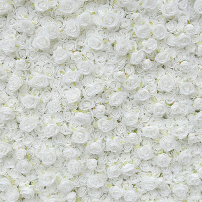 BD-053 3D Fabric Artificial Flower Backdrop Rolling Up Curtain Flower Wall - 8ft*8ft
