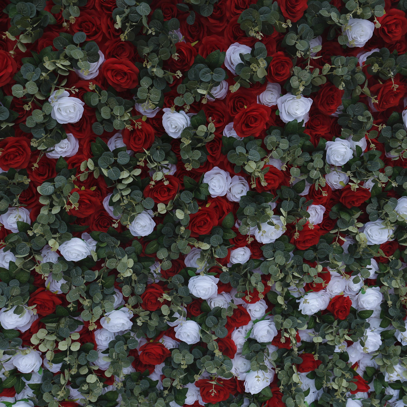 BD-055 3D Fabric Artificial Flower Backdrop Rolling Up Curtain Flower Wall - 8ft*8ft