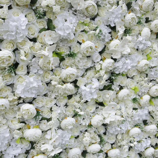 BD-024 3D Fabric Artificial Flower Backdrop Rolling Up Curtain Flower Wall - 8ft*8ft