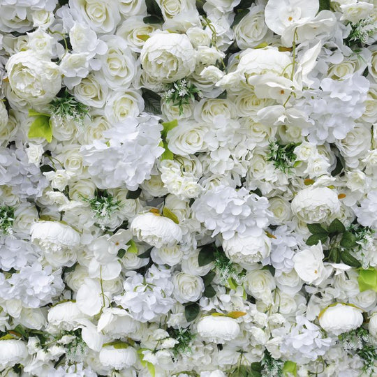 BD-024 3D Fabric Artificial Flower Backdrop Rolling Up Curtain Flower Wall - 8ft*8ft