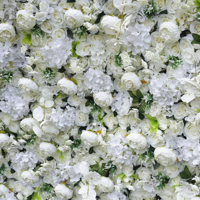 BD-024 3D Fabric Artificial Flower Backdrop Rolling Up Curtain Flower Wall - 8ft*8ft