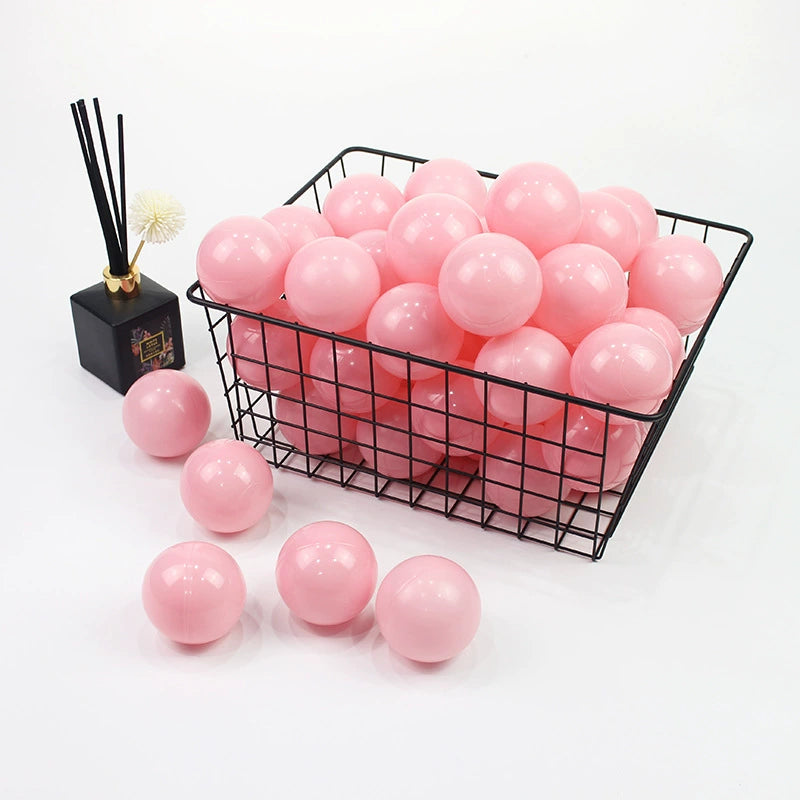 Baby Shower 50-Piece Soft Ocean Pit Toy Balls Play Set for Kids