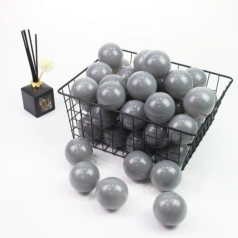 Baby Shower 50-Piece Soft Ocean Pit Toy Balls Play Set for Kids