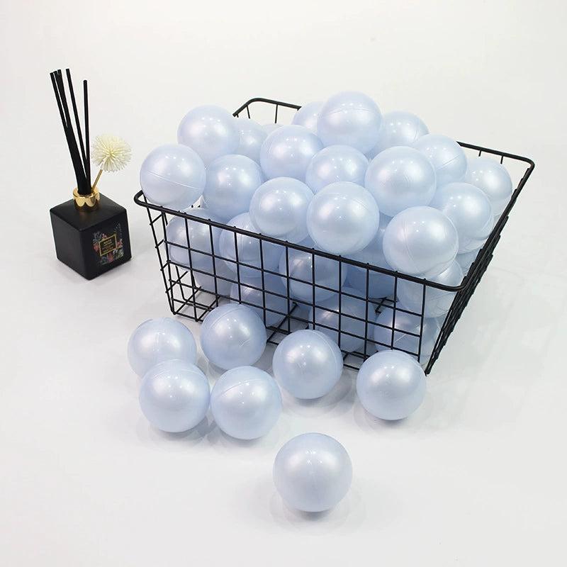 Baby Shower 50-Piece Soft Ocean Pit Toy Balls Play Set for Kids