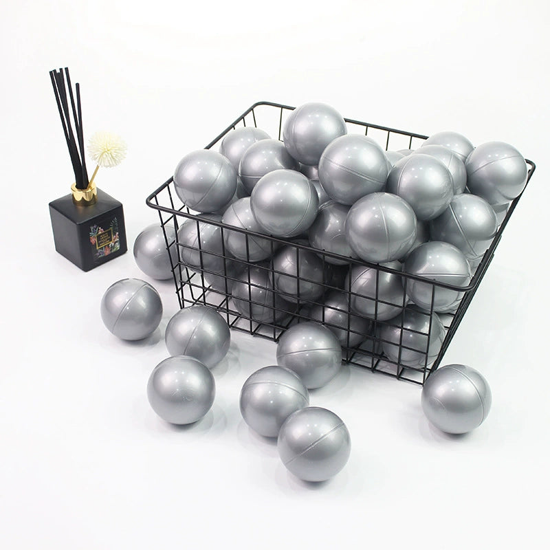 Baby Shower 50-Piece Soft Ocean Pit Toy Balls Play Set for Kids